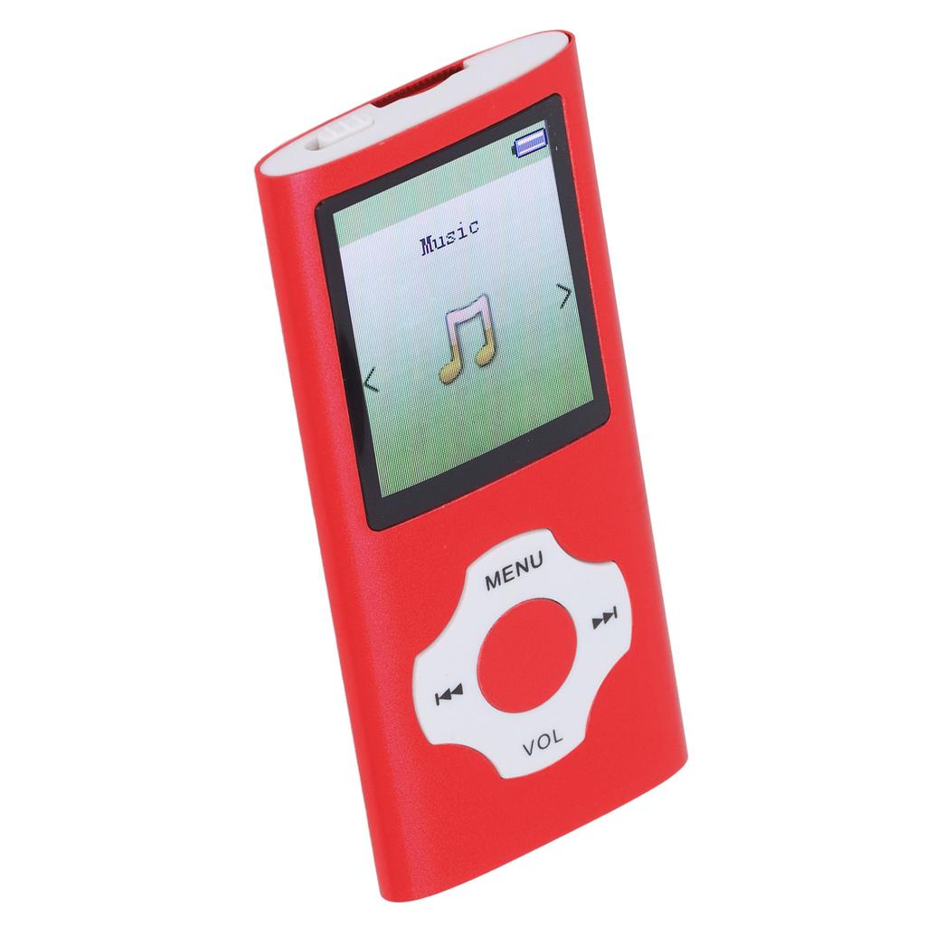 MP3 MP4 Player Ultra Slim 1.8 Inch Color Screen 16GB Small Memory Card Portable HiFi Music Player