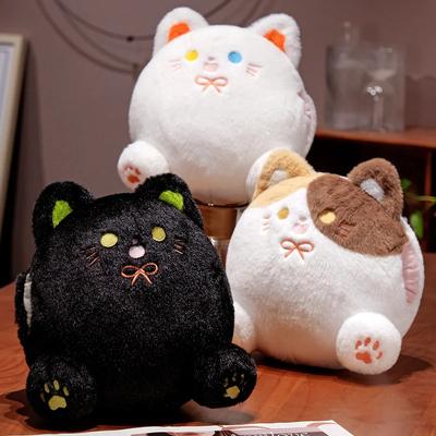 30 см плюшевая игрушка в виде кошки, теплые руки, успокаивающая подушка для кошек, тепло, детская компания, подарки, украшение комнаты