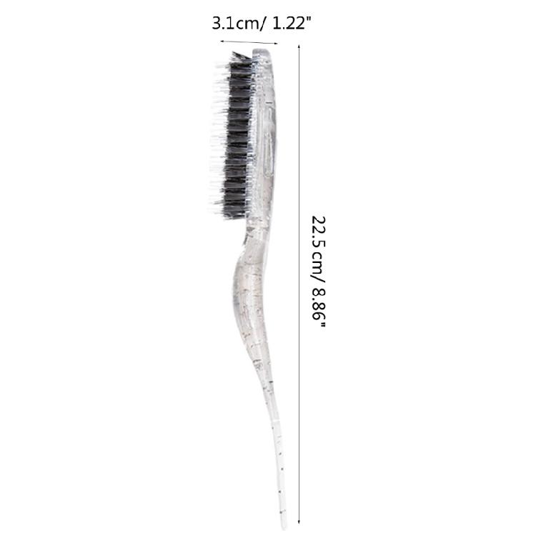 Hair Grooming Brush Tip-tail Teasing Comb Salon Perm Hair Dye Brush Hairdressing
