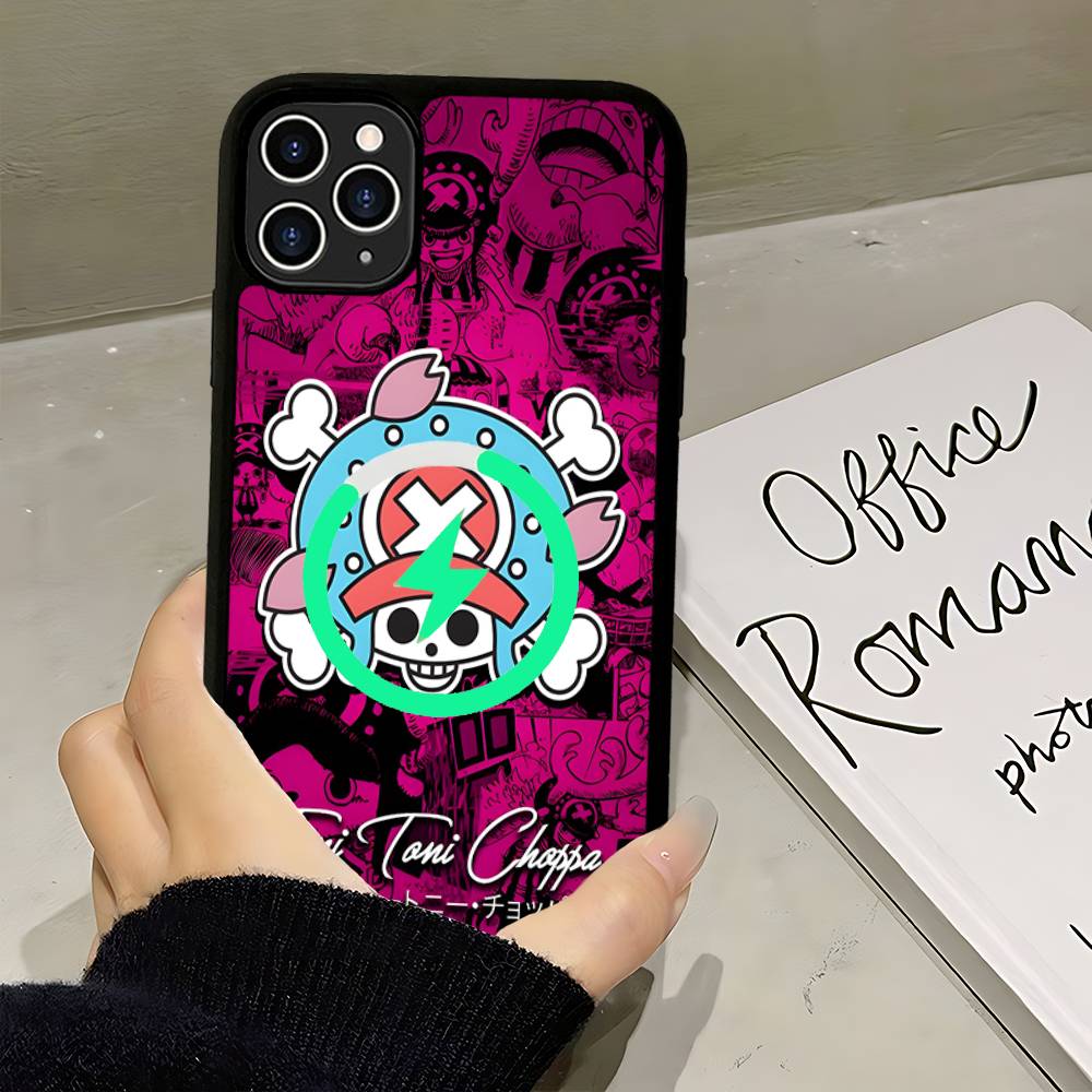 O-one-PpieceS Logo Phone Case For IPhone 17 16 13 14 15 11 12 Pro Max Plus For Magsafe Magnetic Shell