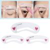 Thrush Card Eyebrow Pencil Set Eyebrow Trimming Card Auxiliary Device One Line Eyebrow Flat Eyebrow Knife Eyebrow Cutting Makeup Tools