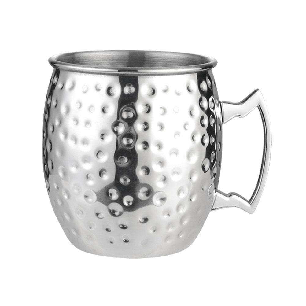 Moscow Mule Mug with Handle Bar Drinkware Copper Plated Cocktail Mug for Cold Drinks Beer Wine Bars Parties Gifts