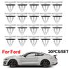 20x для Ford Fiesta Kuga S-max Escape Edge Ecosport F150 Mustang Flare Side Skirt Sill Door Rocker Panel Moulding Clips Rivet