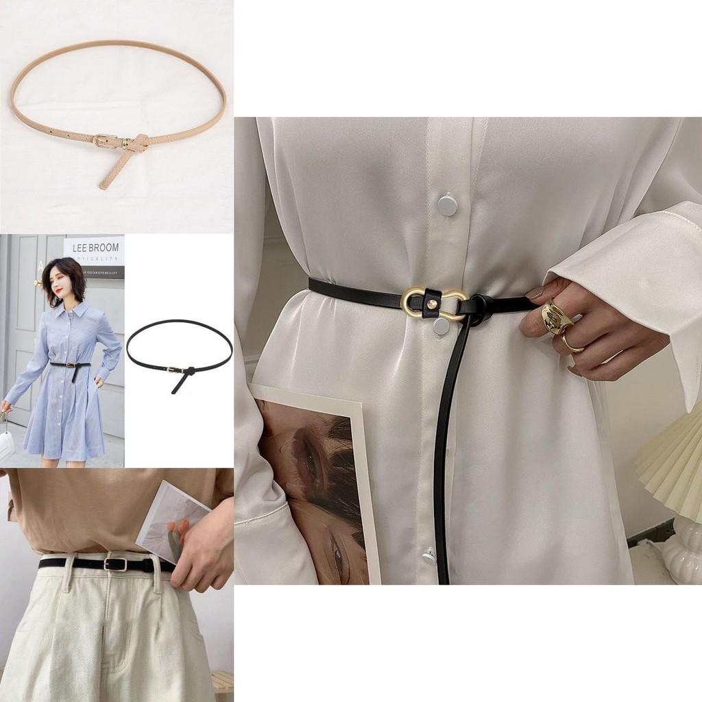 Trendy Black Casual Dress Belt For Women With Comfortable Fit Crafted From Soft Pu For Versatile Use