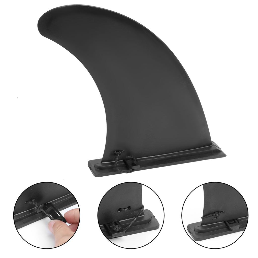 Surfboard Sup Fin Black Removable Universal Sup Fin Plastic Paddle Board Fin Sup