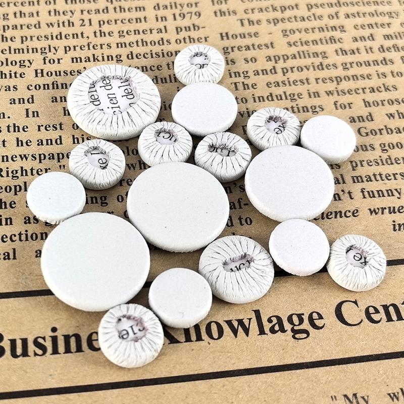 17pcs Clarinet Pads sound hole mat sheepskin