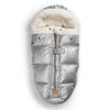Зимний конверт Elodie Footmuff Premium Silver a и ветрозащитный чехол для коляски, идеально подходят для зимы. Блестящий, стильный, моющийся, водонепроницаемый, для поездок.