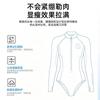 Womens 2mm Neoprene Wetsuit Long Sleeve UV Protection Rash Guard Surfing Diving Snorkeling Beach Vacation