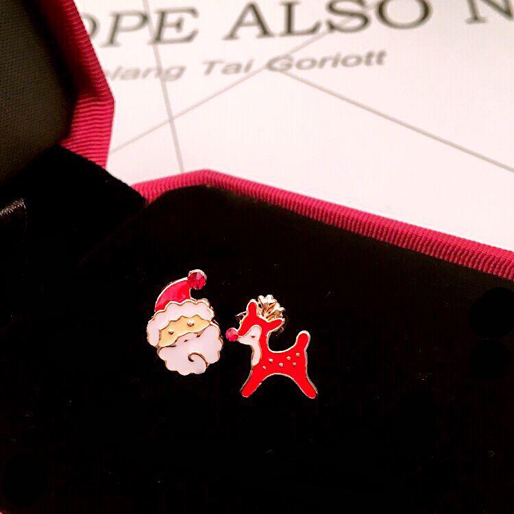 «Европейские и американские рождественские серьги»: Дизайны лосей, деревьев и снеговиков для женщин.