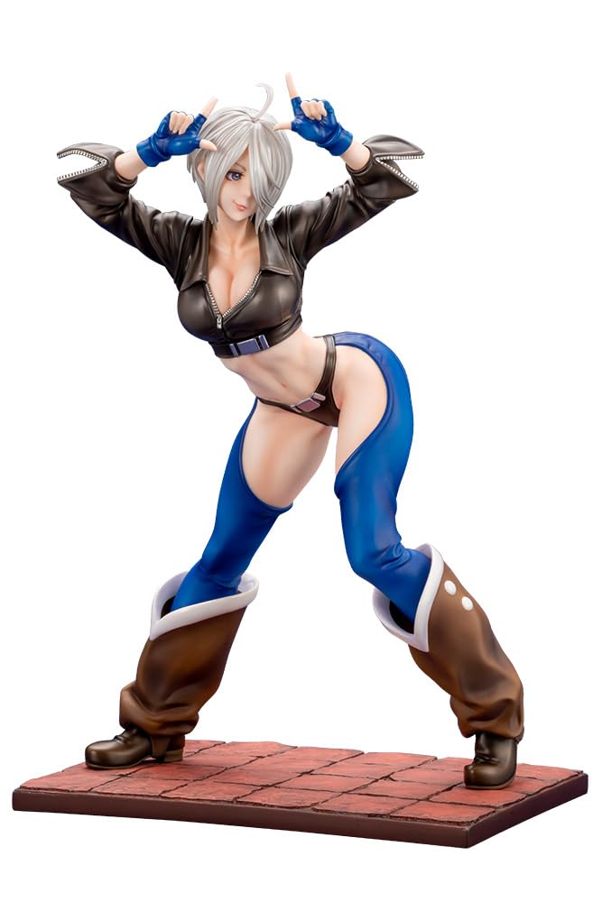KOTOBUKIYA THE KING OF FIGHTERS 2001 SNK Bishoujo Angel KING OF FIGHTERS Scale PVC Painted Finished Figure —THE 2001— 1/7