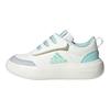 adidas Park St Ткань из синтетической кожи AC Удобные Универсальные Модные Прочные Низкие Детские Повседневные Кроссовки Детские Повседневные Кроссовки Светло-голубые Серые JR2136