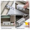 1 шт. оконные замки для вертикальных и горизонтальных окон, регулируемые алюминиевые оконные стопоры, установка без сверления
