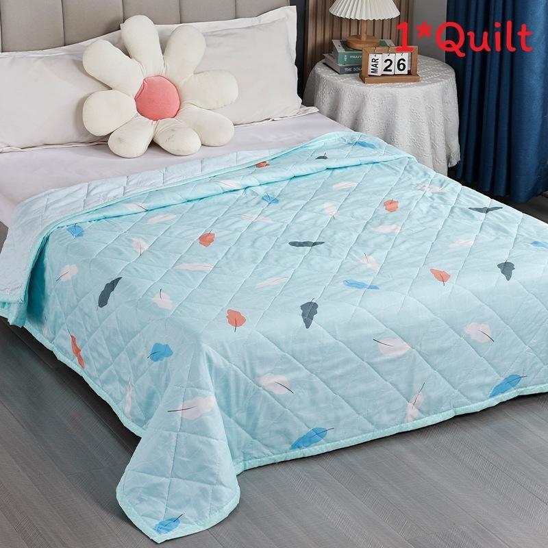 Животное Растение Летний Узор Принты Пододеяльник Одеяло Постельное Белье Для Студента Моющийся Комната