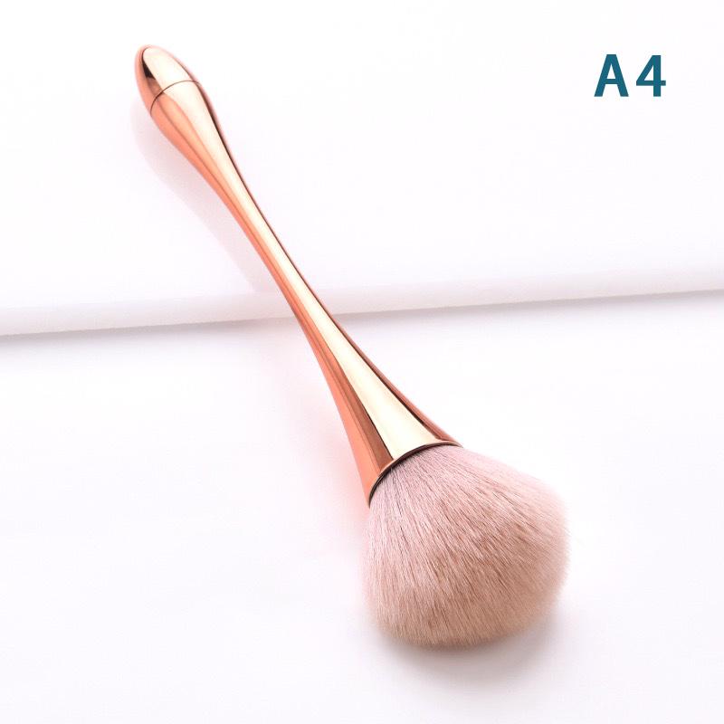 7 Style Nail Cleaning Dust Brush For Manicure Beauty Long Handle Brush Blush Powder Gel Nail Accessories Tool