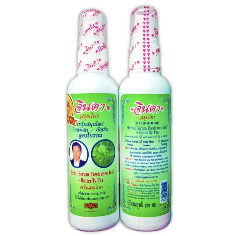 Jinda Травяной набор от выпадения волос 3 в 1 (Шампунь 250 мл, Кондиционер 250 мл, Лосьон для волос 120 мл.)