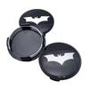 4pcs BAT Logo Badge Emblem Car Wheel Center Caps 65MM 60MM Wheels Hub Cap Car Rim Hubcaps Cover Replace Auto Styling Accessories