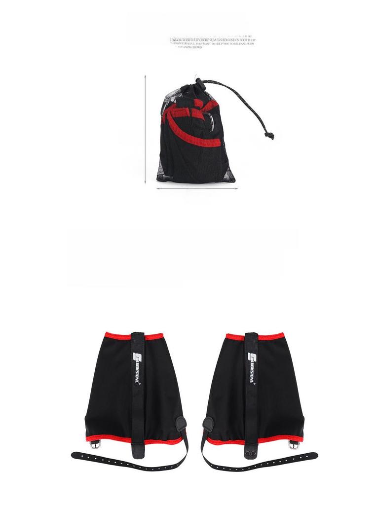 Водонепроницаемые, износостойкие походные гетры — защита от песка и снега, легкий нейлон с силиконовым покрытием.