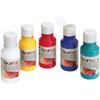 PRIMO 4002P5S Peinture acrylique prête à l’emploi pour technique de pouring, flacon de 100 ml avec bouchon doseur, 5 couleurs.