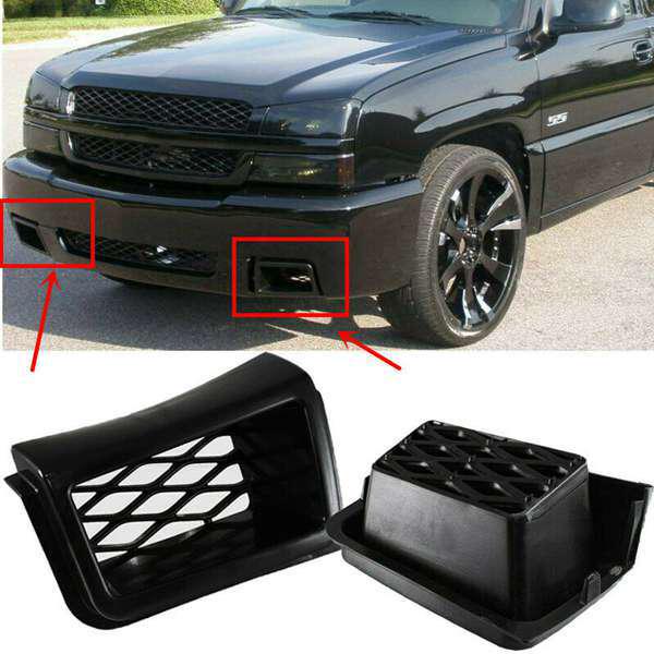 Chevrolet Silverado 1500 (03-07) Front Bumper Vent Grilles, 1 Pair