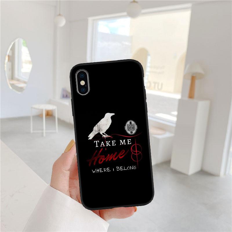 LO91 Дневники вампира Мягкий чехол-накладка для телефона для iPhone SE X XS XR 11 16E 17 Pro Max Air 8 7 6 6s Plus