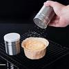 1pc-Stainless Steel Coffee Shaker Cocoa Chocolate Flour Powdered Sugar Sieve Filters Foam Spray Kitchen Cake BBQ Tools With Lid