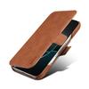 DENIOR B07 For iPhone 16 Pro Case Leather+PC Magnetic Detachable Wallet Phone Cover
