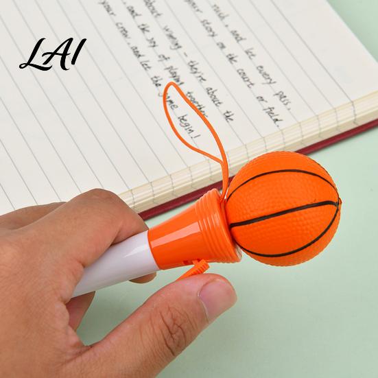 Unique Gifts for Classmates Sport Funny Writing Pen Volleyball/Tennis/Rugby/Basketball/Football/Baseball Design Creative Decompression Desk