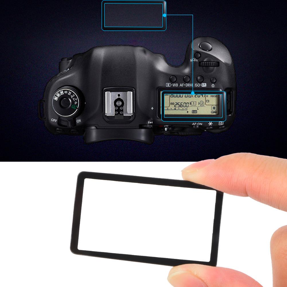 Acrylic Camera Top Outer LCD Display Window Glass Protector Cover Fit for Nikon D850 D500