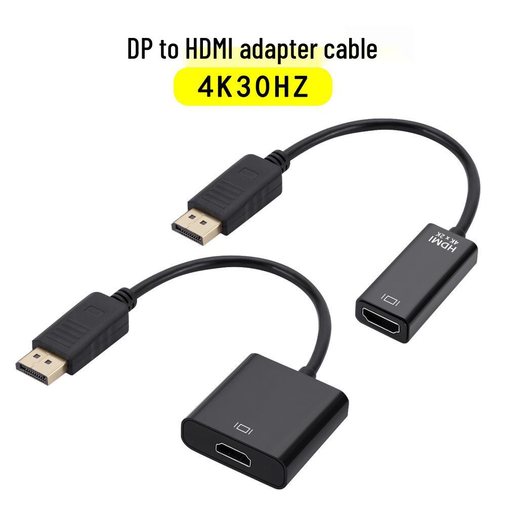 4K DisplayPort (DP) Кабель-адаптер от DisplayPort к HDMI – Женский интерфейс DP на HDMI для HD-дисплея/проектора