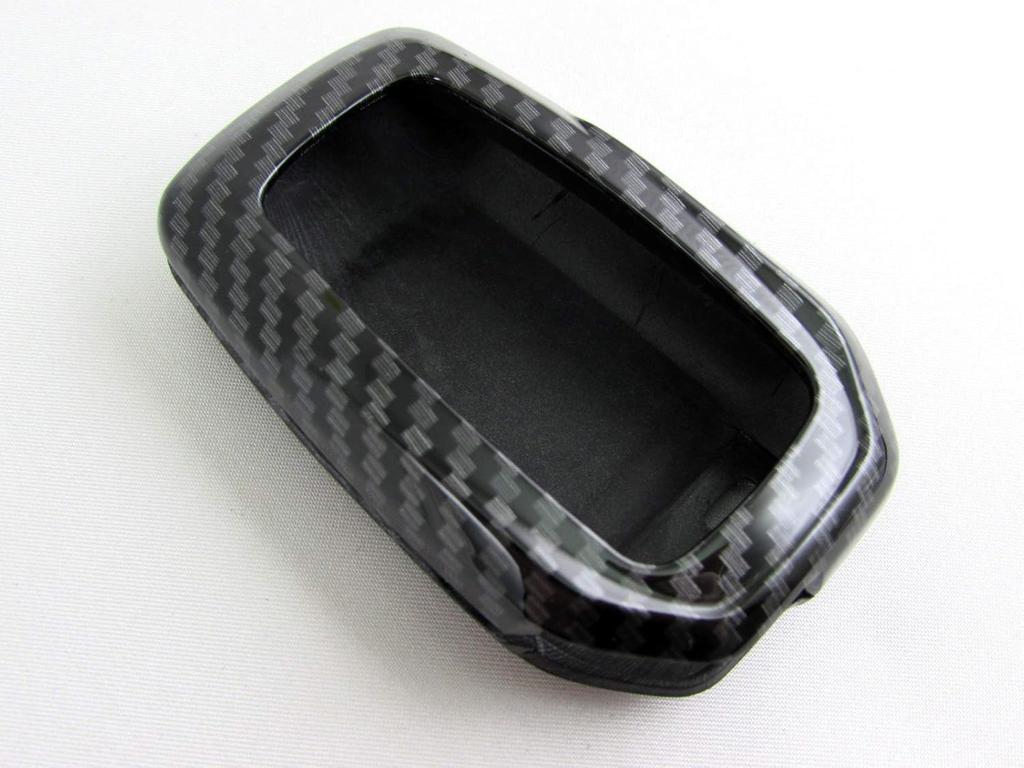 BRIGHTZ Corolla Cross 13 15 16 Late Model Carbon Fiber Style Smart Key Case Red ZVG13 ZVG16 MXGH15 ZVG MXGH 10 KEY-CASE-015