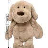 PP Cotton Milk Dog Doll Plush Fluffy Puppy Stuffed Doll Cute Brown Puppy Plush Toys  Birthday