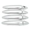 Car Stickers Door Handle Cover For Kia Cerato Forte K3 2013-2017 Chrome Silver Carbon Fiber