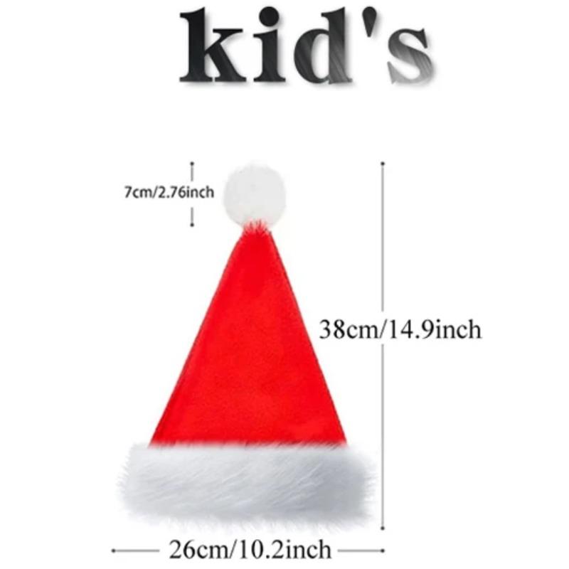Winter Santa Claus Hat Christmas Hats For Adult Children Women Kid Gift Fashion Keep Warm Outdoors Acrylic Fibers