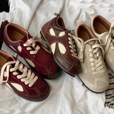 Модные новые весенние женские балетки модные элегантные туфли с круглым носком и перекрестными ремешками женские удобные уличные туфли-балетки с мягкой подошвой