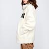Куртка с логотипом MLB на флисовой подкладке, унисекс, Off-White 3AJPF0316-50CRS