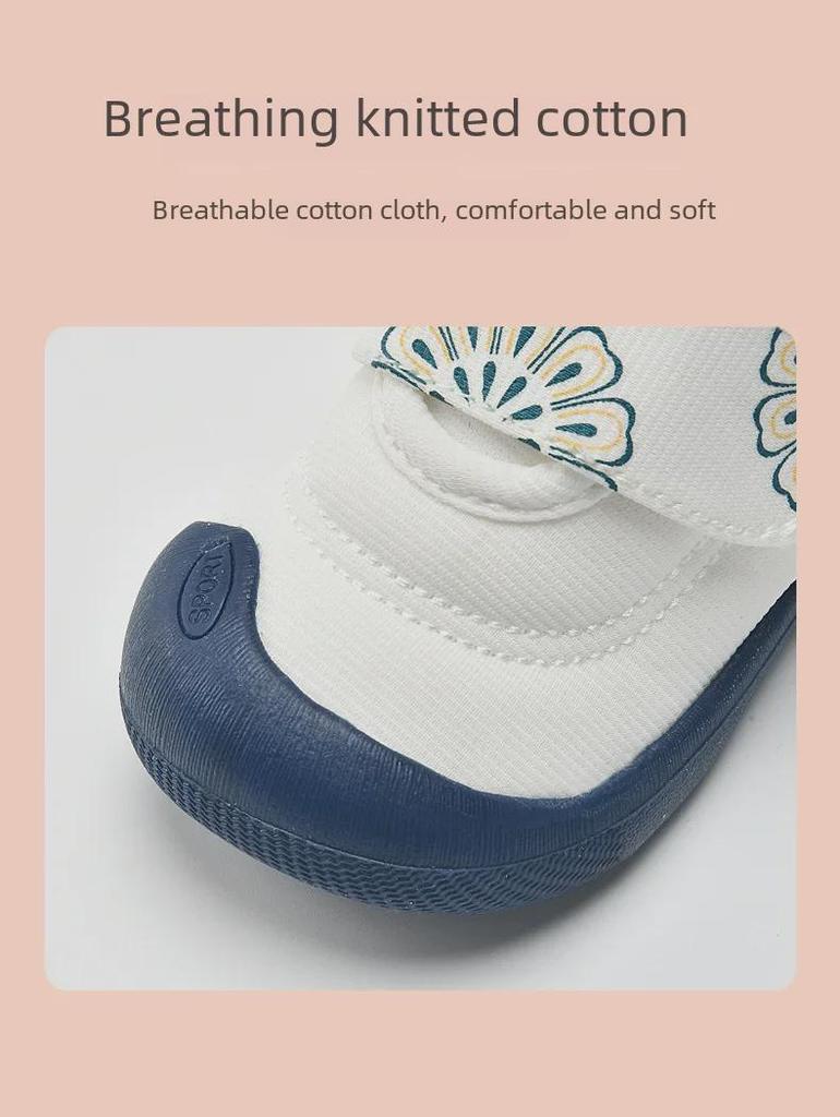 Toddler Soft Bottom Non-Slip Shoes for Boys & Girls (0-3 Years) - Spring/Autumn