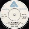 7inch Record LINDA LEWIS - It's In His Kiss ARISTA17 Arista 1975 UK Soul/Funk Used