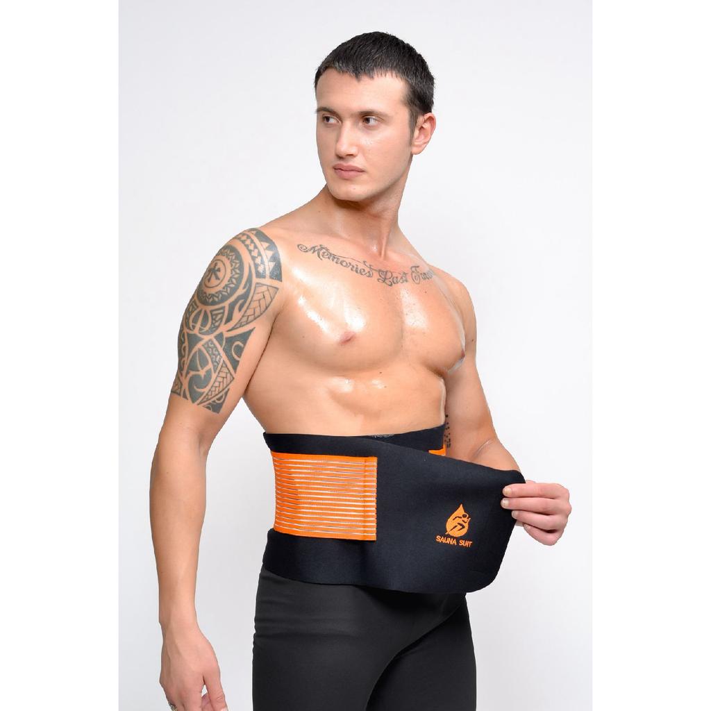 Унисекс термопоясной корсет, 100% оригинальный пояс для сжигания жира в сауне, эффективный на талии и животе
