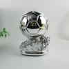Ballon d'Or Trophy Ornament: Resin Football Craft, 2022 World Cup Souvenir, In Stock