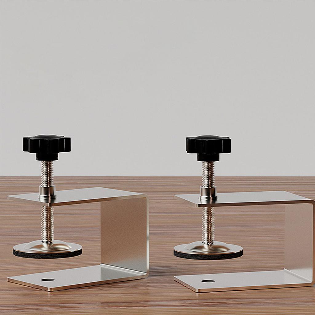 Зажимы для ящиков из нержавеющей стали, держатель для фиксации лицевой стороны ящика, 4 шт., вспомогательный инструмент для зажимов для ящиков