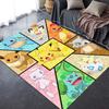 Новый ковер-коврик Pokemon 2025 для гостиной, спальни, дома, украшение дивана, детский игровой, противоскользящий коврик для пола 77