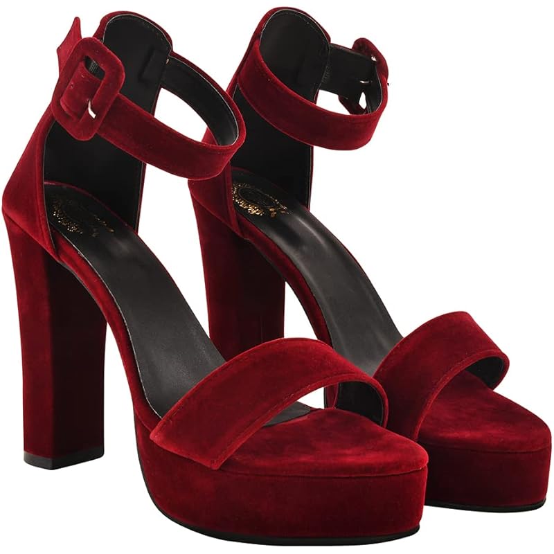 Shoetopia Women'S Flat Sandal-Eu35 /Uk2 /Cherry