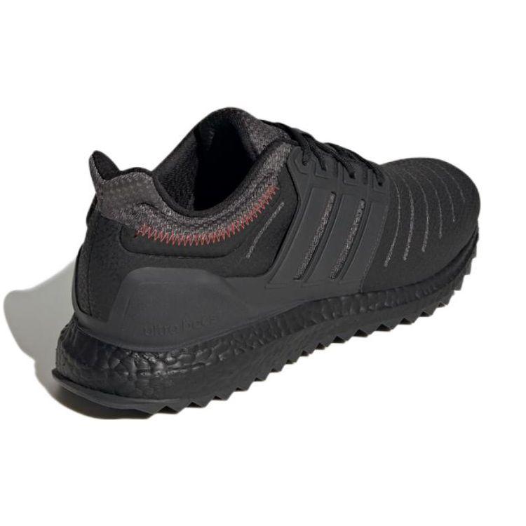 Adidas Кроссовки унисекс UltraBoost DNA 22 Black Carbon Core-черные ярко-красные GX6849