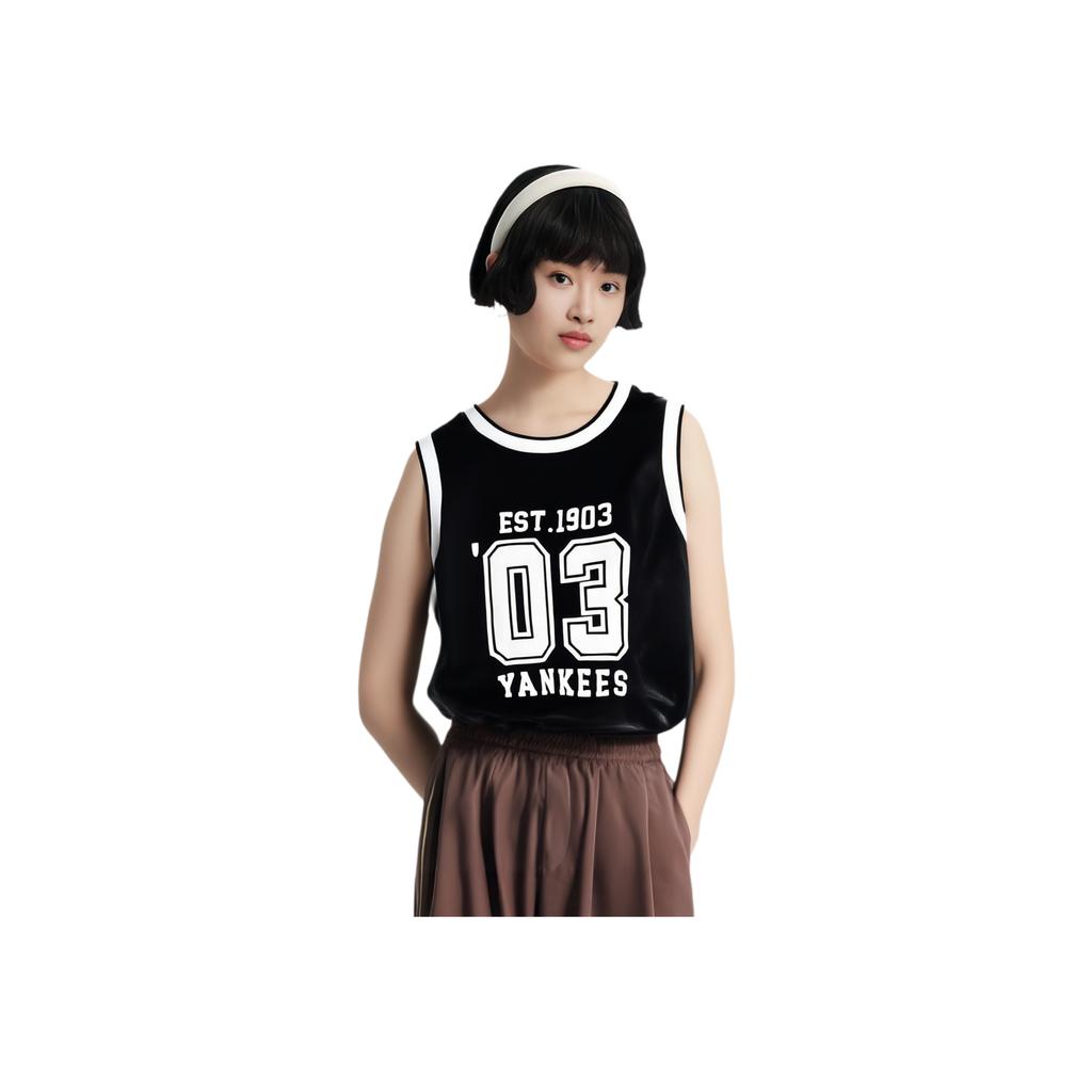 Новые майки MLB SS24 New York Yankees Женские Черные 3FTKV0443-50BKS