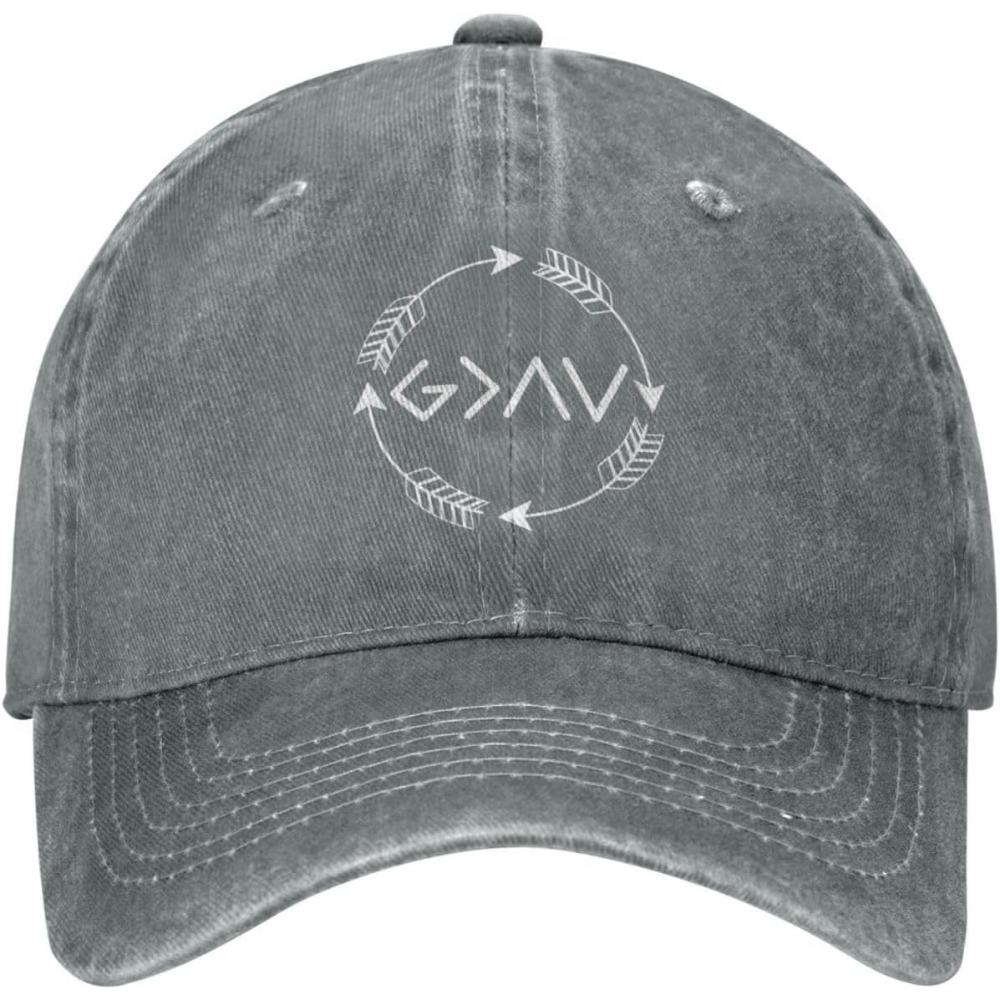 Funny Hat God Is Greater Than The Highs and Lows Hat for Women Baseball Hats Cool Hat