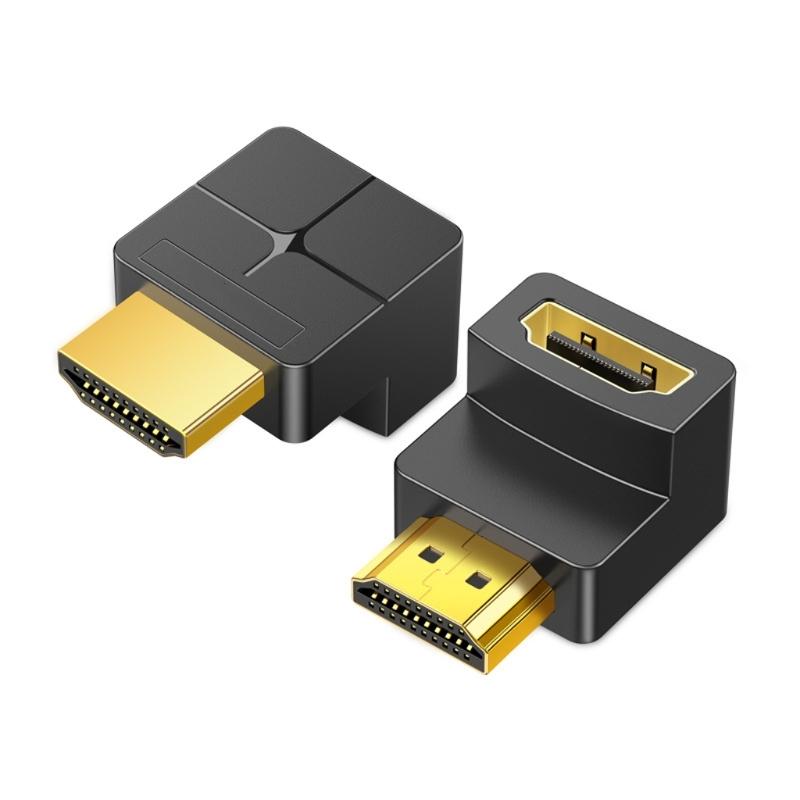 Pack Of 2 Adapter Male To Female Connector Supports 4K And 3D Suitable For TVs Monitors Laptops Smooth Gaming Experience