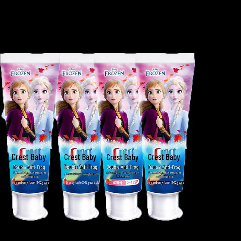 Crest Frozen Kids Anti-Cavity Toothpaste (2-12 Years, 4 x 90g)