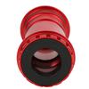BB30 Alloy Bike Integrated Thrd Screw In Locking Bring Bottom Bracket Crankset   Accessory(Black )