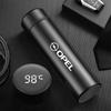 AAAEE1 304 Stainless Steel Intelligent Temperature Measuring Thermos Cup For Opel Corsa D Astra Insignia Mokka Adam Combo OPC Vauxhall