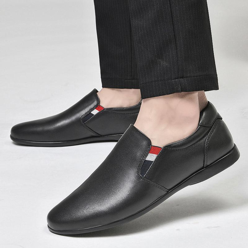 Высококачественная мужская обувь из натуральной кожи ручной работы, итальянские брендовые мокасины класса люкс, легкая повседневная обувь, белые нескользящие туфли для вождения